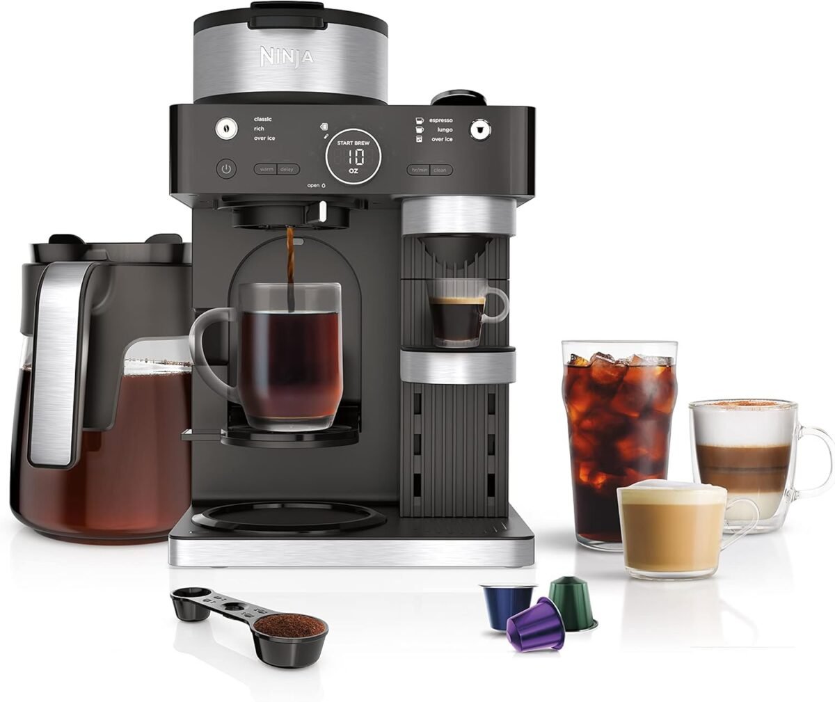 Ninja espresso coffee maker barista system 3 espresso brew styles.jpg