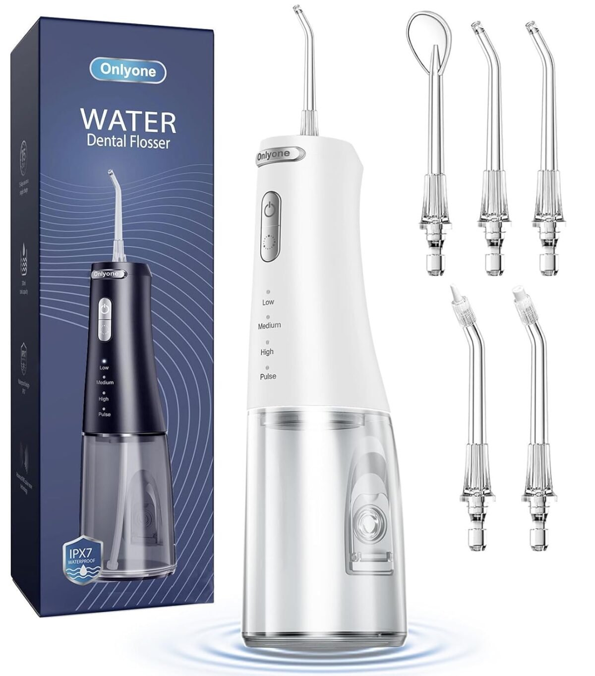 Onlyone water dental flosser 300ml portable oral irrigator for teeth.jpg
