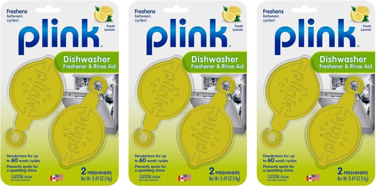 Plink pra12t dishwasher rinse aid 6 fresheners 2 count pack of 3.jpg