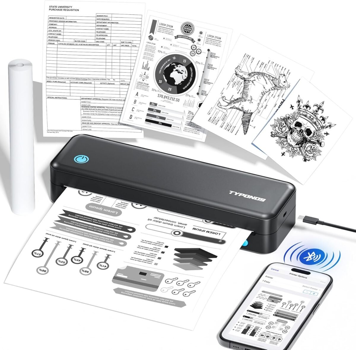 Portable printers wireless for travel receipt printers support 2 to.jpg
