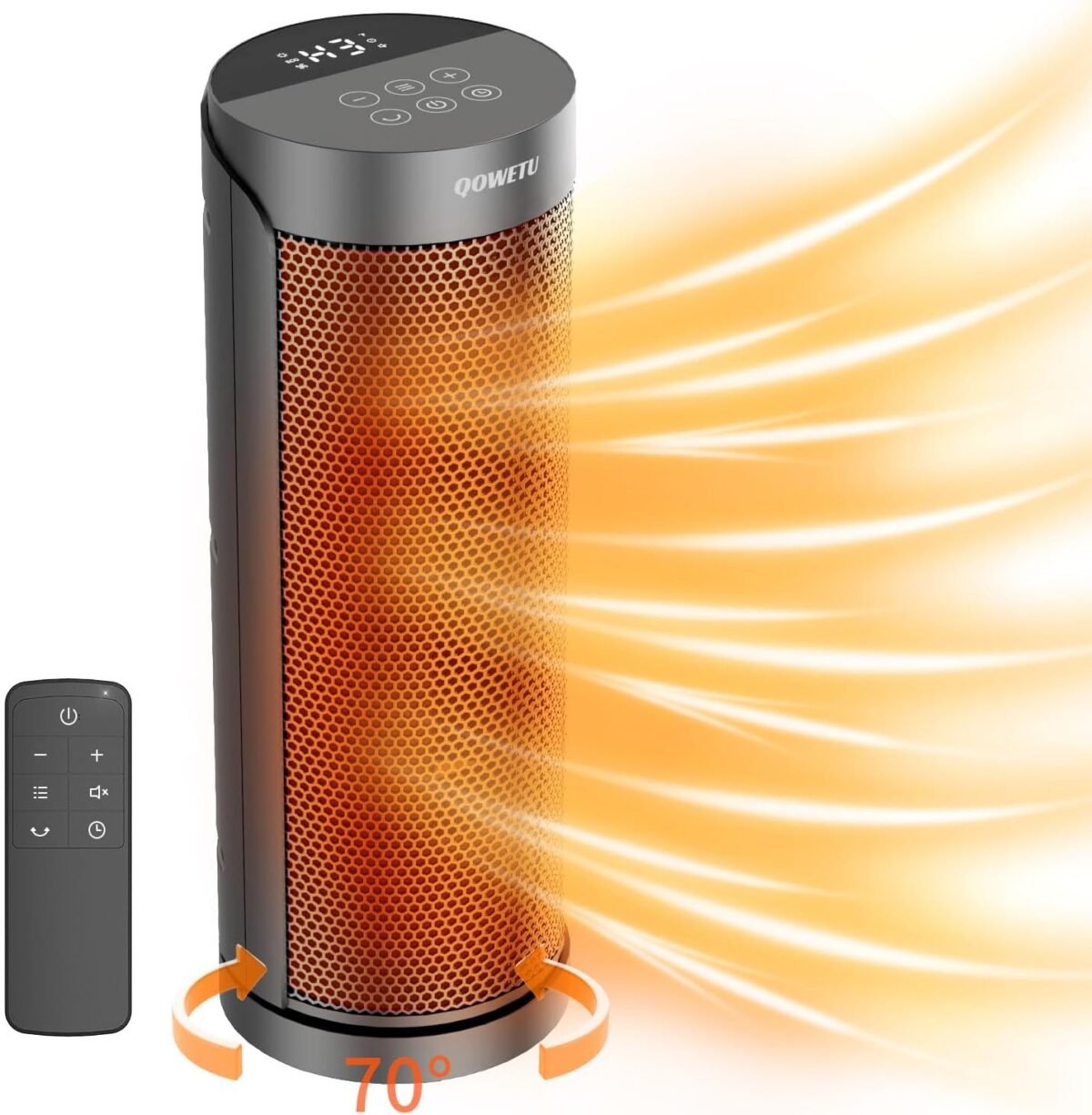 Portable space heater for indoor use with remote qowetu 70° oscillat.jpg