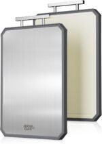 Snowclad stainless steel cutting boarddouble sided steel cutting boar.jpg