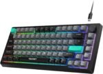 Tecknet gaming keyboard 75 wired keyboard rgb backlit 82 keys with.jpg