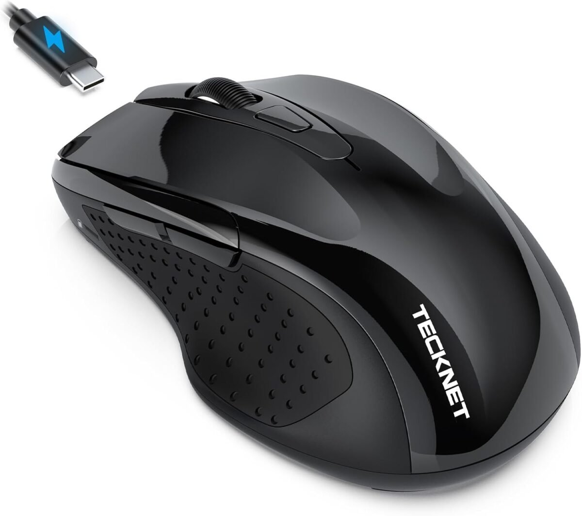 Tecknet rechargeable jiggler wireless mouse bt5.03.0 2.4g 4800 dp.jpg