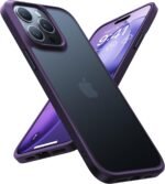 Torras shockproof for iphone 15 pro max case purple 12ft military gr.jpg