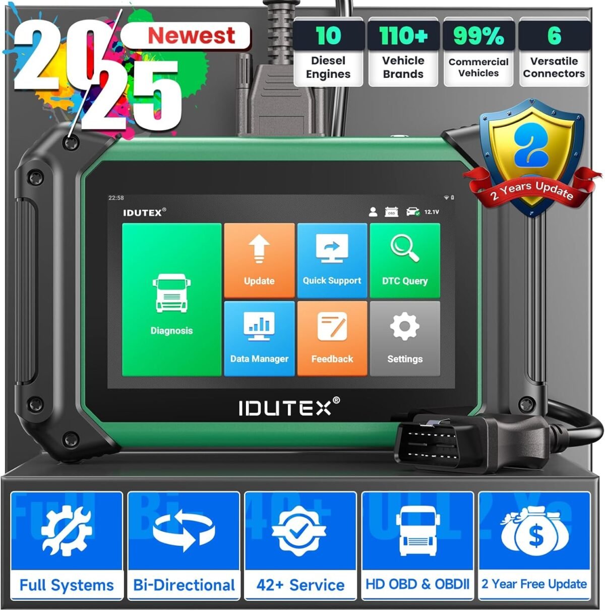 Ts710 heavy duty truck scanner 2025 diesel semi truck scanner diagnos.jpg