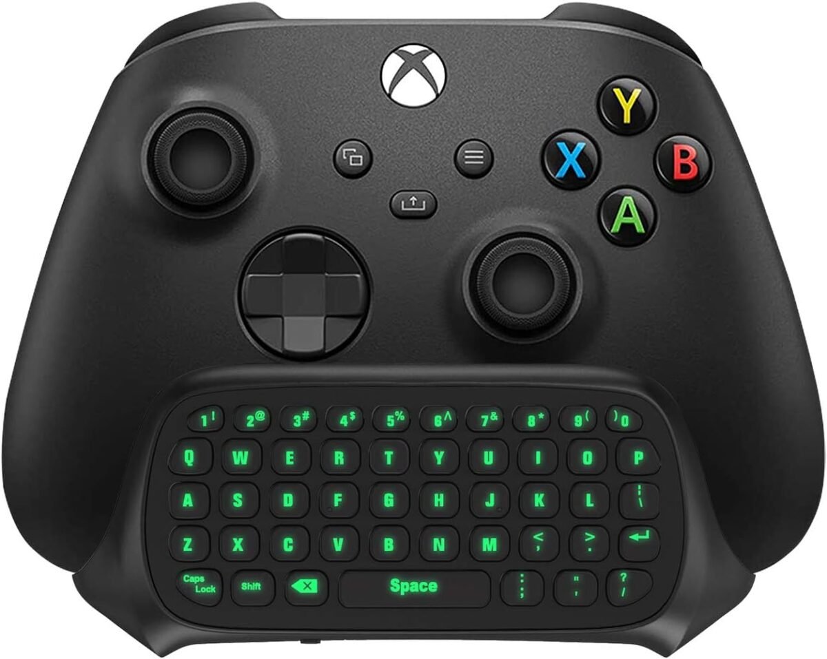 Timovo green backlight keyboard for xbox one xbox series xswireless.jpg