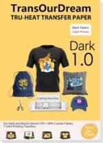 Transourdream tru iron on heat transfer paper for dark fabric 20 shee.jpg