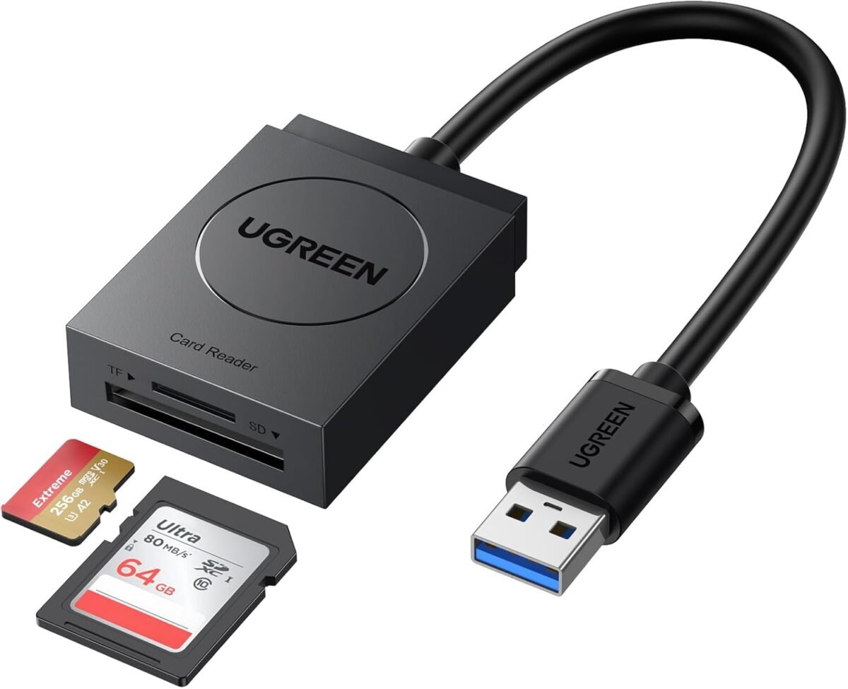 Ugreen sd card reader usb 3.0 dual slot flash memory card reader tf sd.jpg