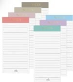 Utron 7 pack magnetic notepads for refrigerator morandi color magneti.jpg
