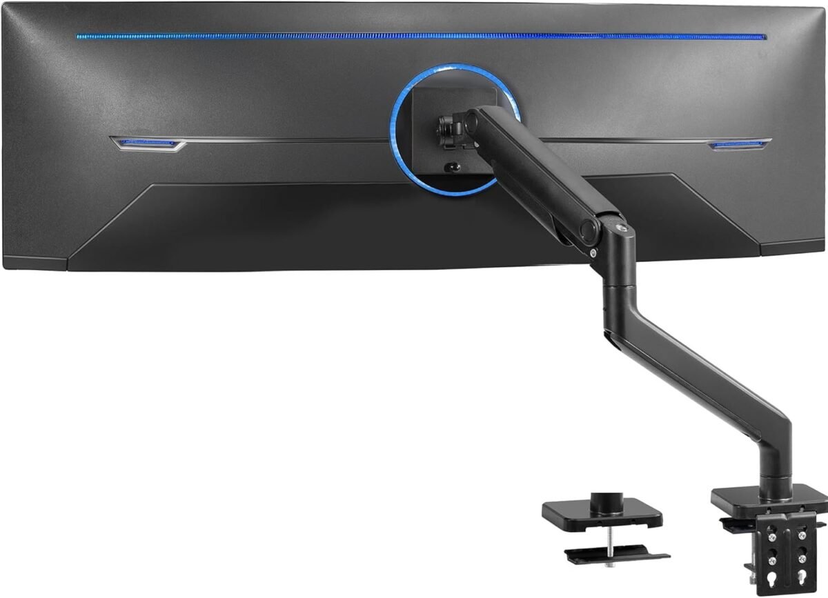 Vivo heavy duty aluminum ultrawide monitor tension arm for 40 inch scr.jpg