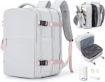 Vacuum travel backpack with air pump expandable airback vacpack backpa.jpg