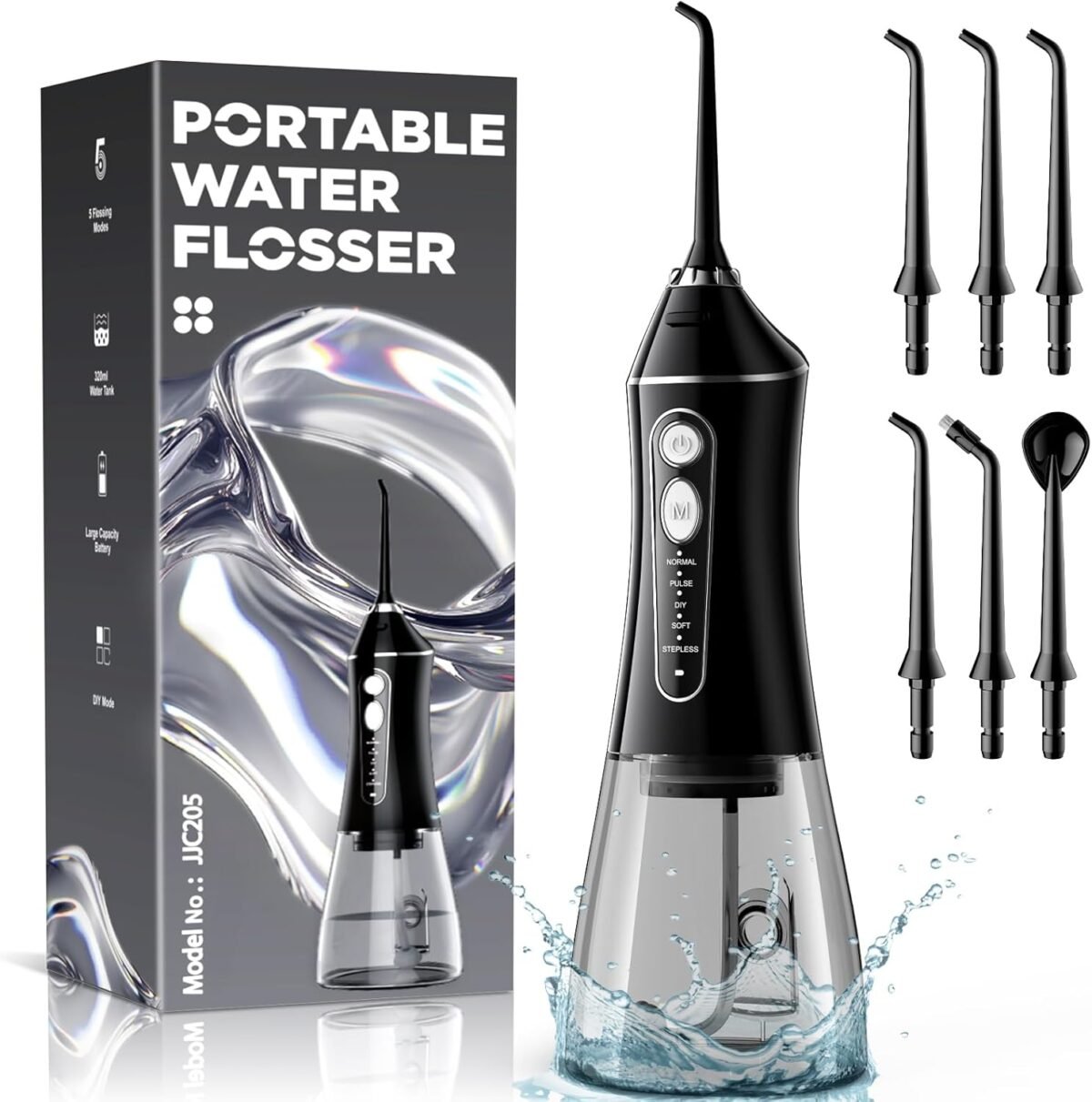 Water flosser for teeth cleaning and flossing 5 modes rechargeable co.jpg