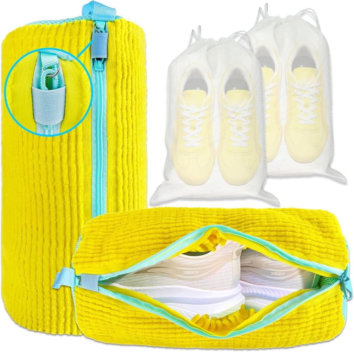 Xxl shoe washing machine bag 2 pack reusable shoe cleaning bags 360.jpg