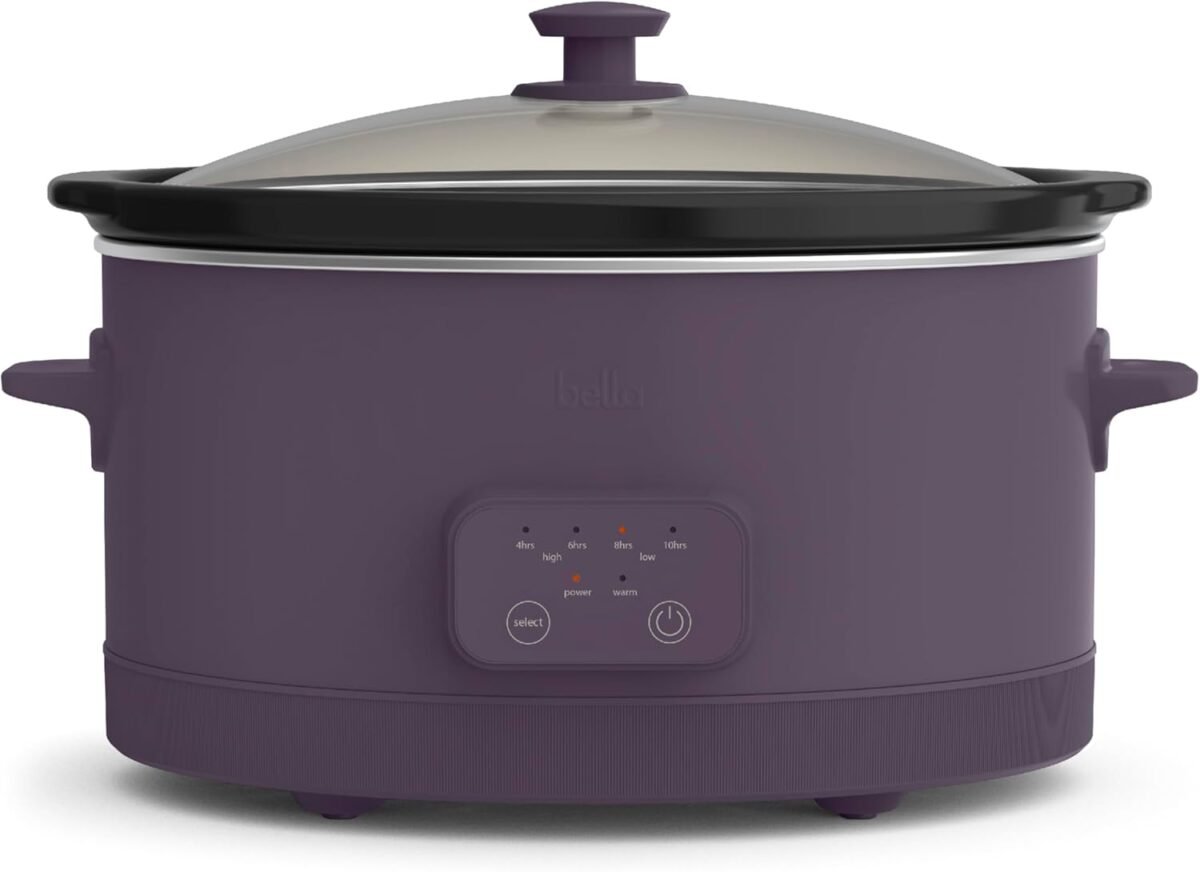 Bella 6.0 qt programmable slow cooker evergood ceramic nonstick coat.jpg