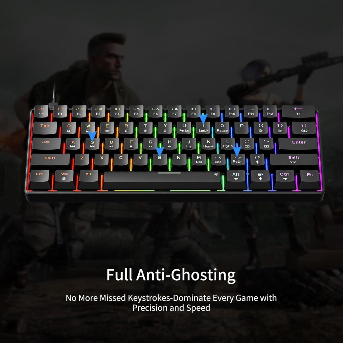 1751856063 newmen gm611 mechanical keyboardrainbow led backlit gaming wired keyb.jpg
