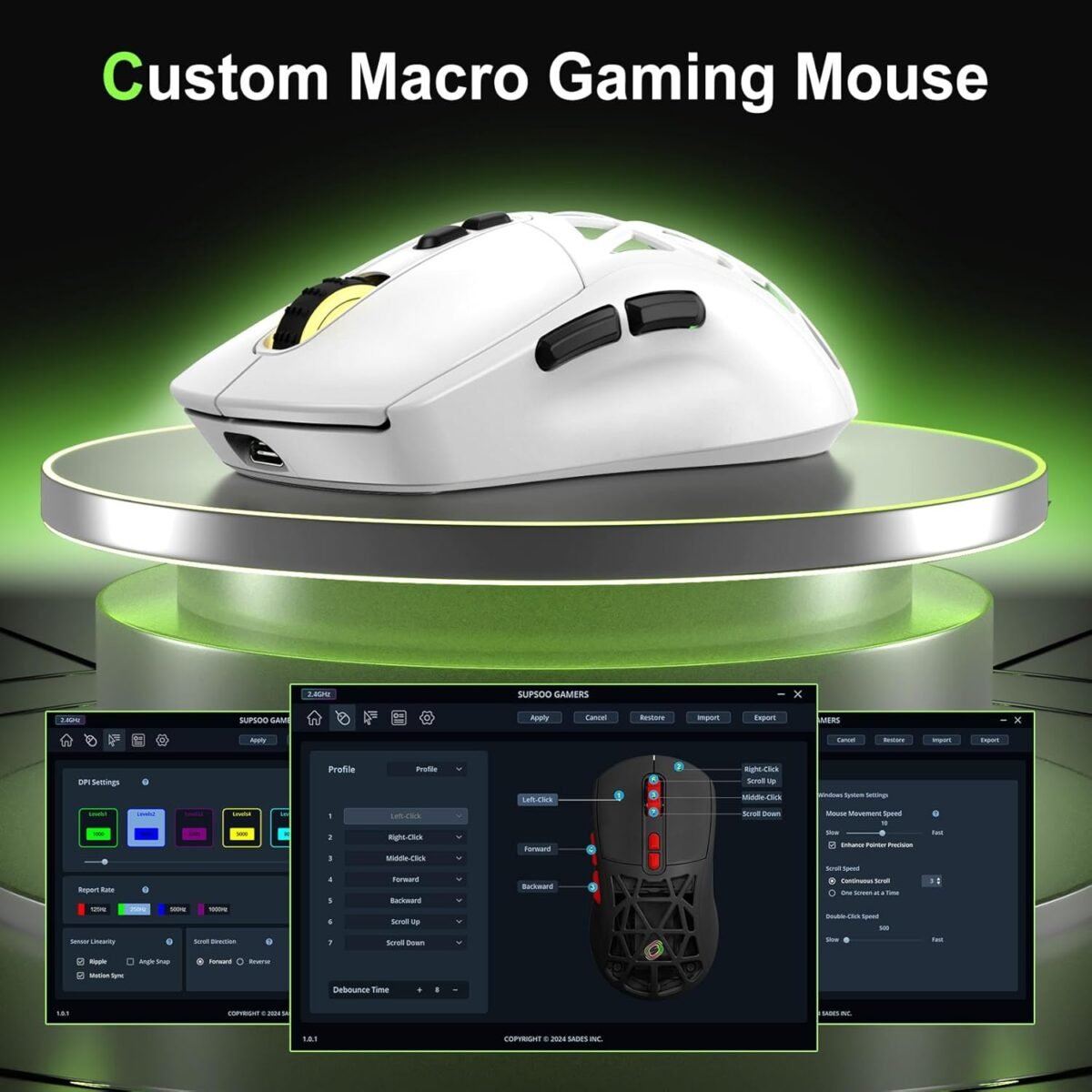 1752110019 wireless gaming mouse53g lightweight mouse10000 dpitri mode wiredb.jpg