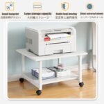 1752208124 2 tier printer stand with wheels mobile storage cart walnut printer.jpg