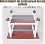 1752208127 2 tier printer stand with wheels mobile storage cart walnut printer.jpg