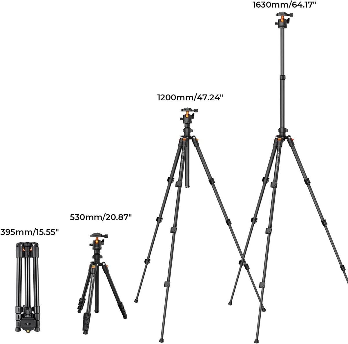 1752268809 kf concept 76 inch camera tripod with rotatable multi angle center co.jpg