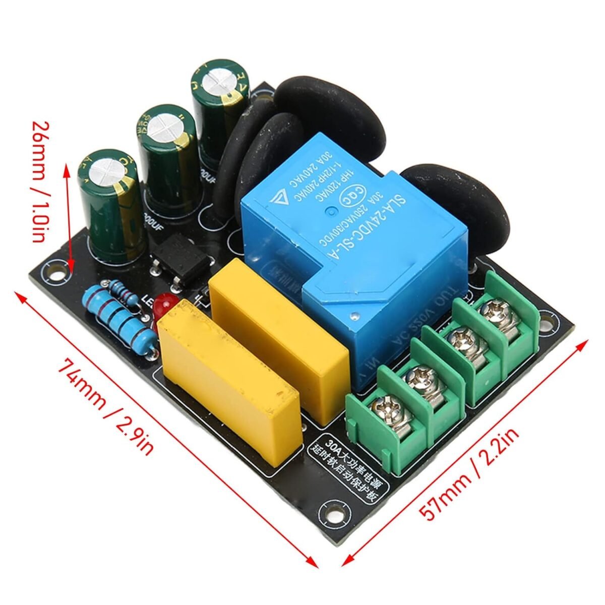 1752545341 zjchao 30a 6600w soft start module pcb oversized relay thermistor 10d.jpg