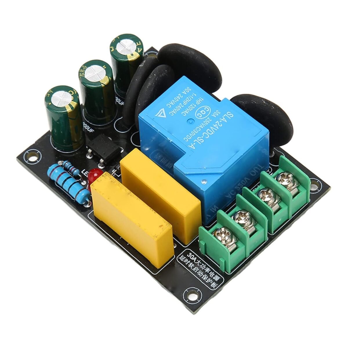 1752545347 zjchao 30a 6600w soft start module pcb oversized relay thermistor 10d.jpg
