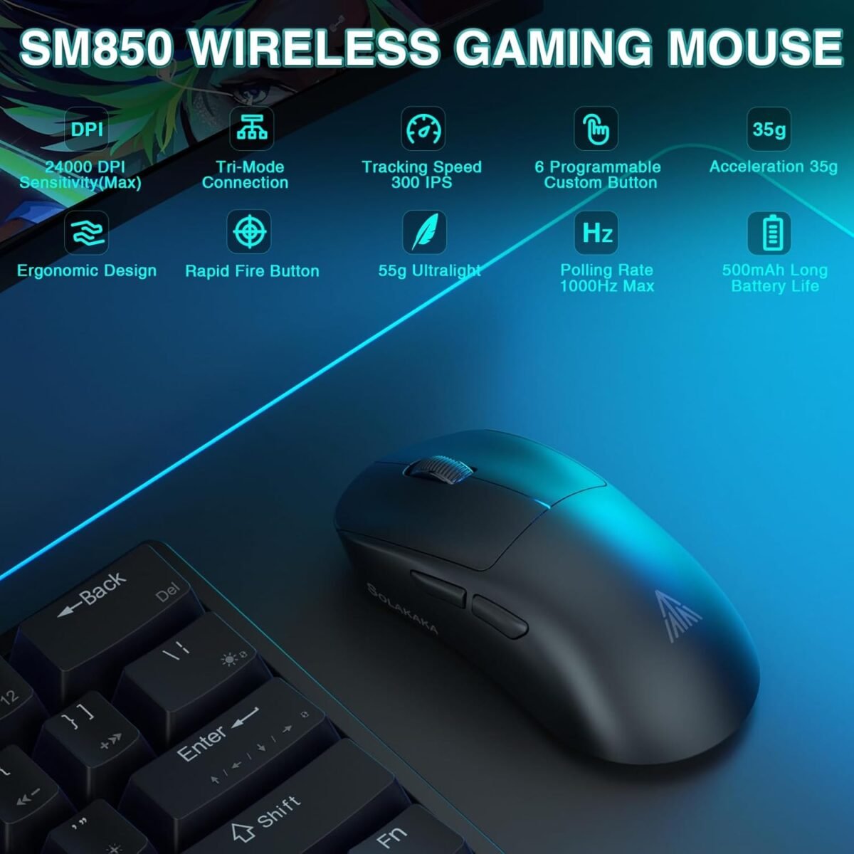 1753246101 solakaka sm850 wireless gaming mouse 24000 dpi 55g lightweight mouse.jpg