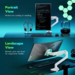 1753316653 ares wing ultrawide monitor arm white for 17 to 49 inch heavy duty cur.jpg