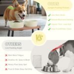 1753324401 spunkyjunky ceramic elevated dog bowls raised with acacia bamboo woode.jpg