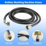 1753372369 2 pack 8 ft rubber washing machine hose with 90 degree elbow black bu.jpg