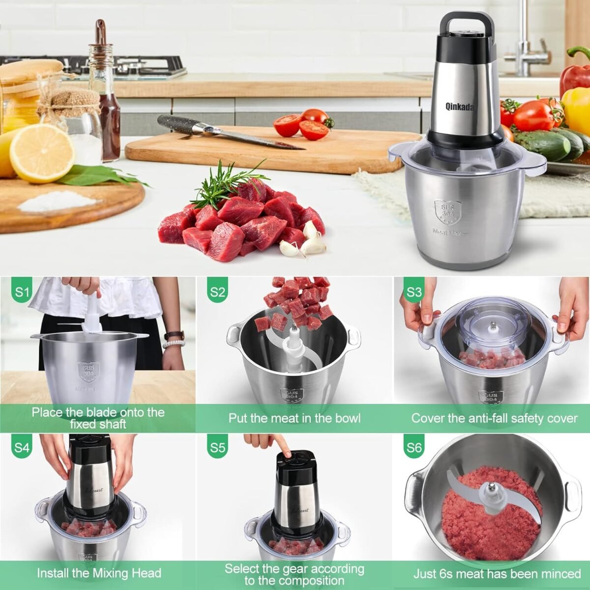 1753477440 food processor 500w powerful meat grinder 14cup stainless steel bowl.jpg