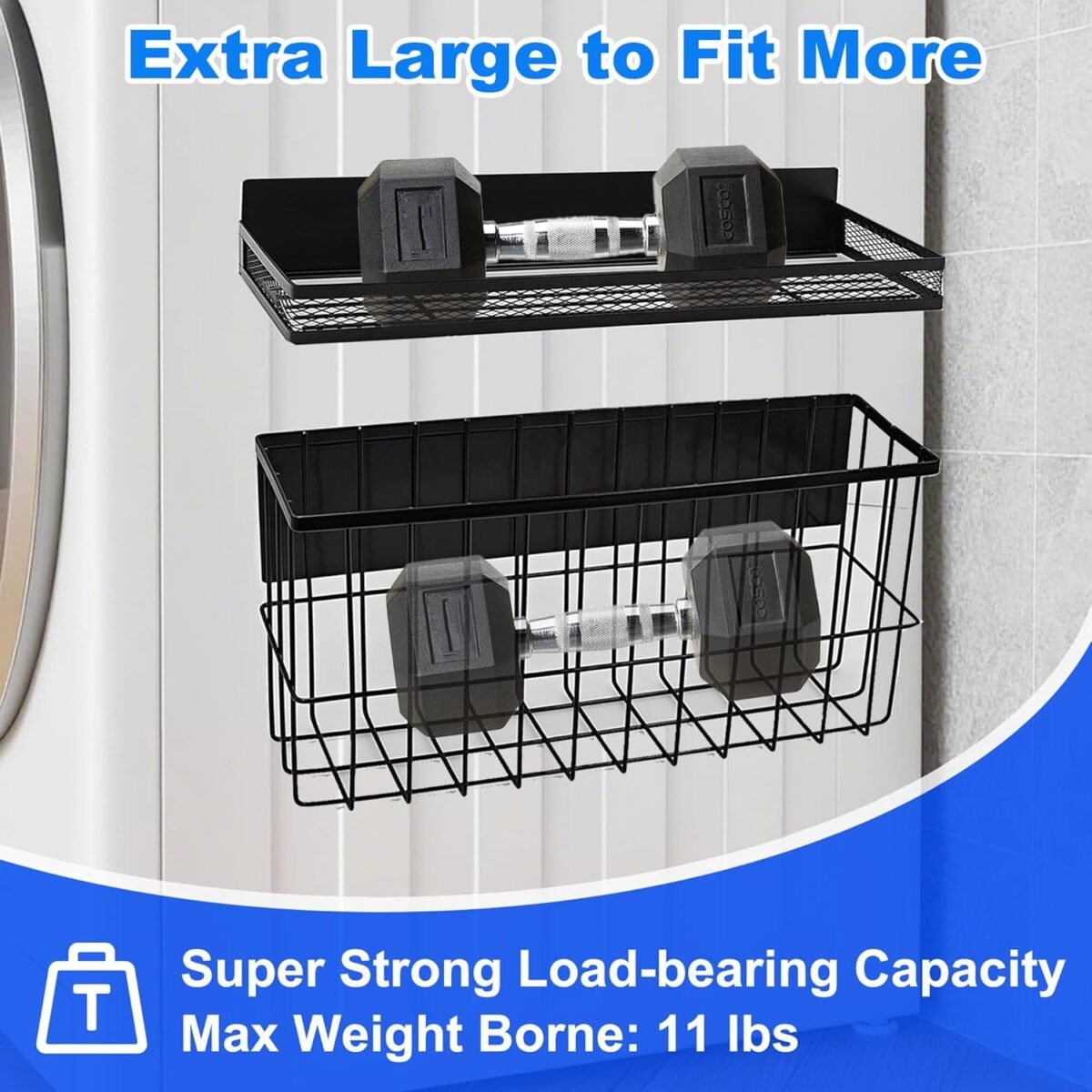 1753545422 3 pack magnetic shelves and dryer ball holder with 4 removable hooks f.jpg