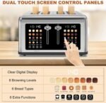 1753588789 4 slice toaster touch screen stainless steel toasters digital timer.jpg