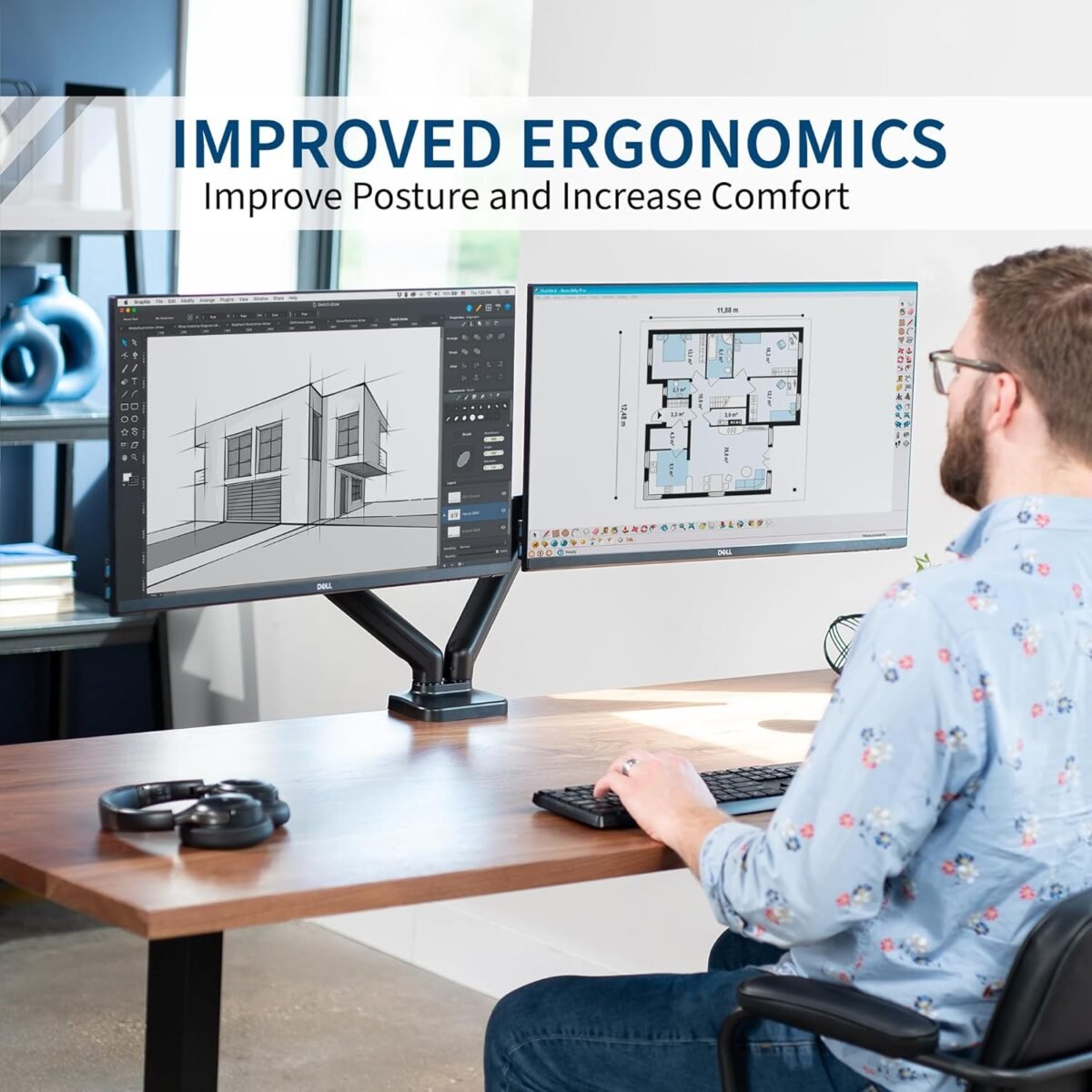 1753665608 vivo dual monitor up to 32 inches and 19.8 lbs per screen pneumatic a.jpg