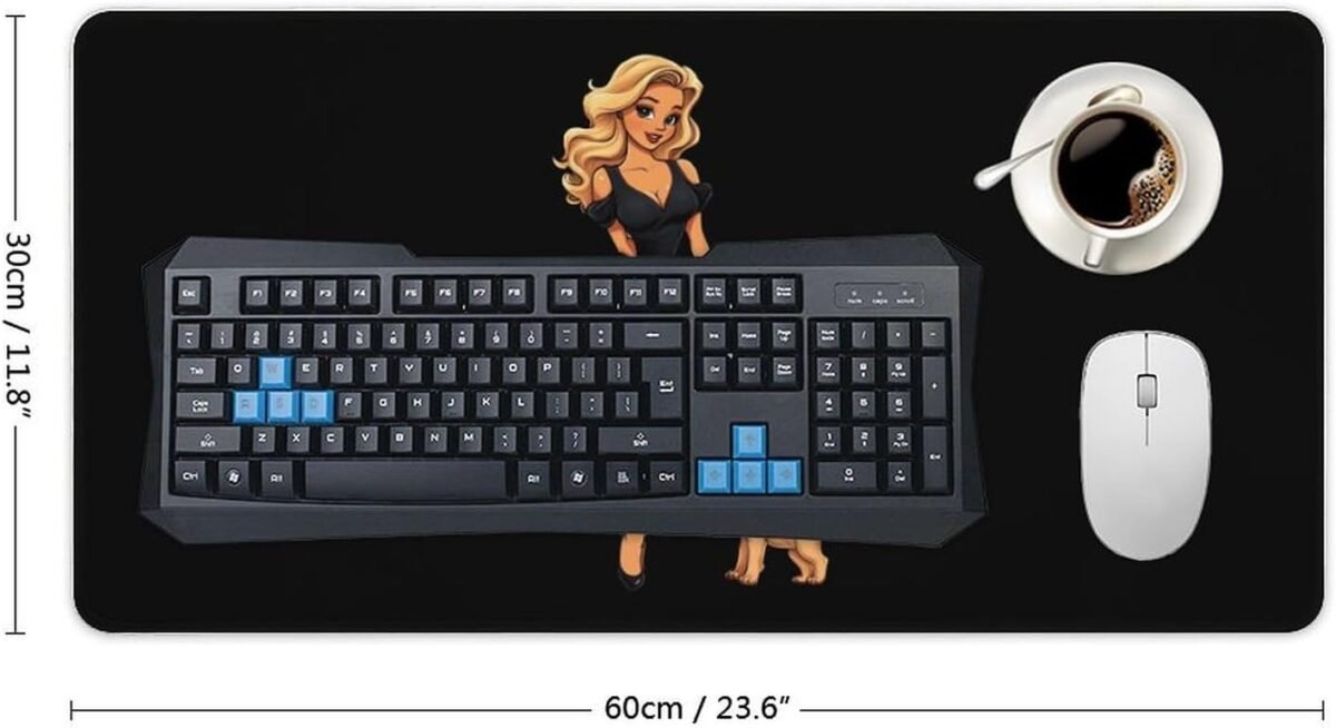 1753839778 blonde pin up girl puppy large mouse pad non slip durable desk mat com.jpg