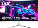 24.5 inch gaming curved monitor built in speakers 3000r 120hz white p.jpg
