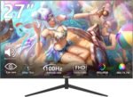 27 inch gaming monitor 100hz computer monitor built in speakers full h.jpg