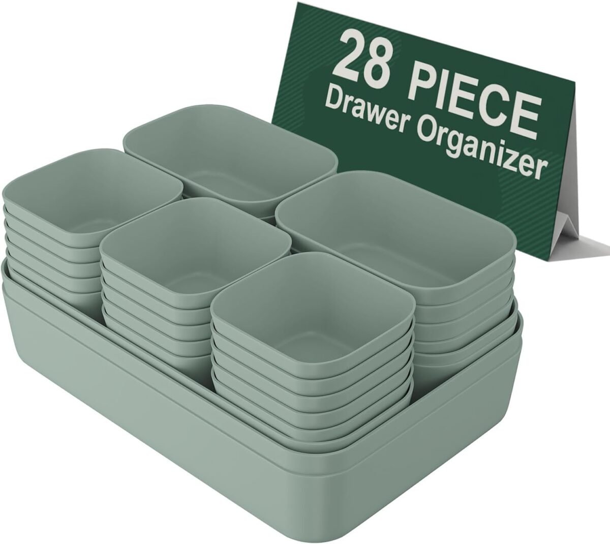 28 pcs desk drawer organizer tray multiple sizes plastic drawer organ.jpg