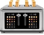 4 slice toaster touch screen stainless steel toasters digital timer.jpg