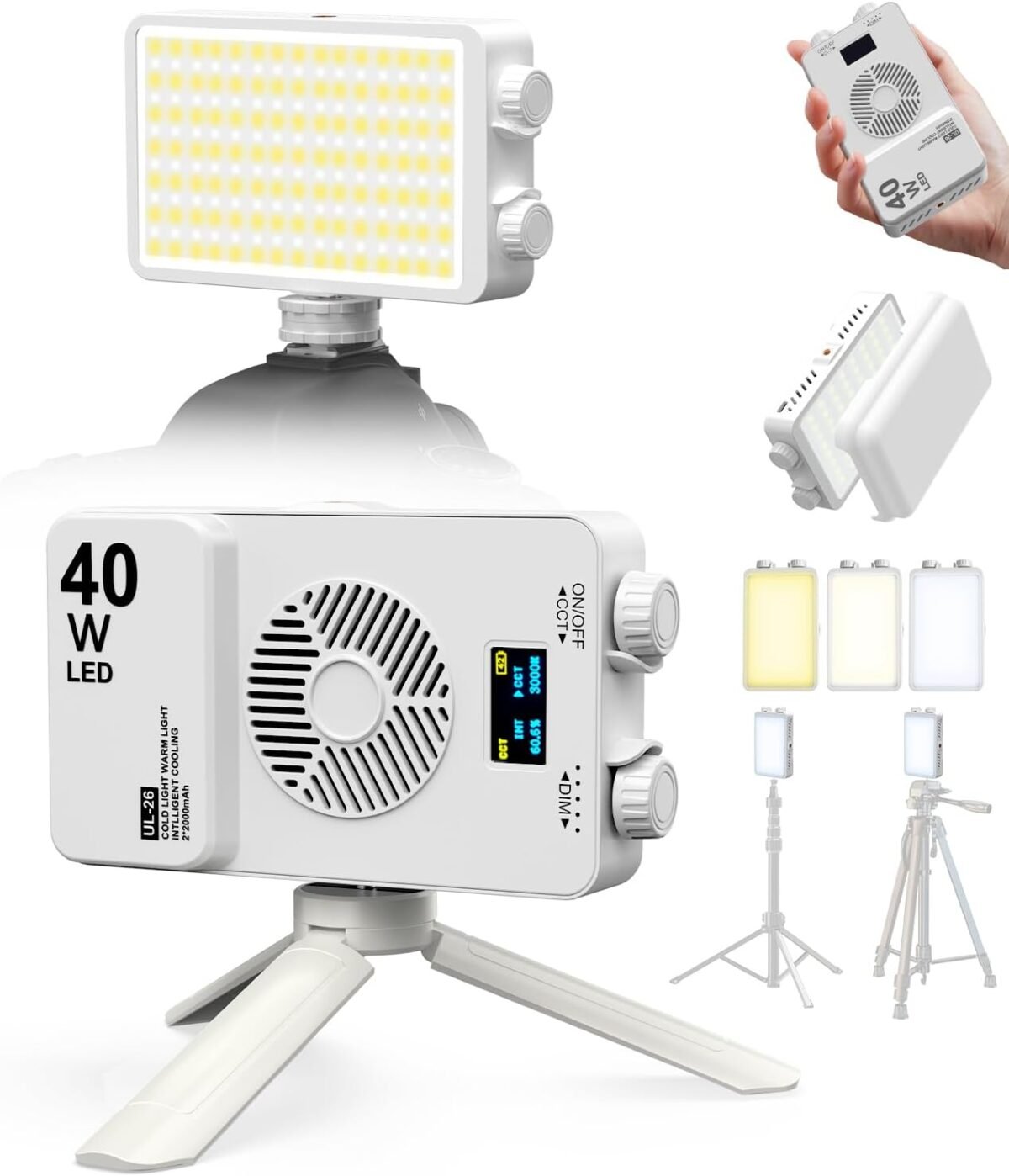 40w portable led video light 4000mah camera light 3000 7000k critl.jpg