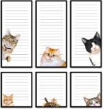 6 pack cats magnetic notepads for fridge to do list notepads grocery s.jpg