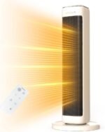 Airmate 25 ceramic tower electric space heater for indoor use large r.jpg