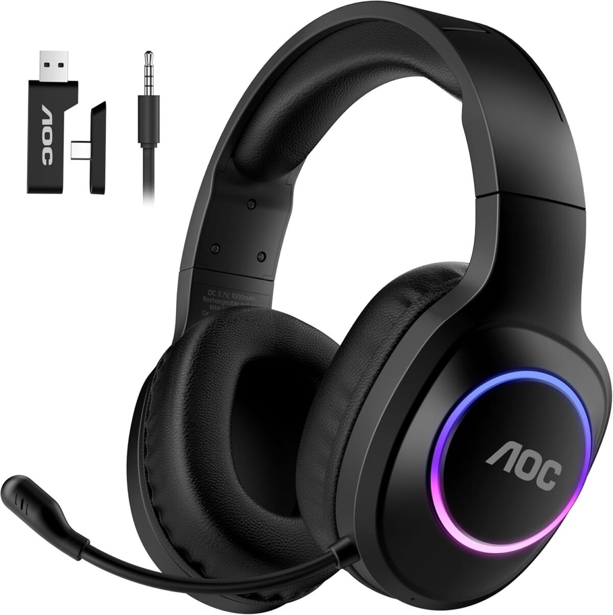 Aoc wireless gaming headset for ps5 ps4 nintendo switch pc bluetoo.jpg