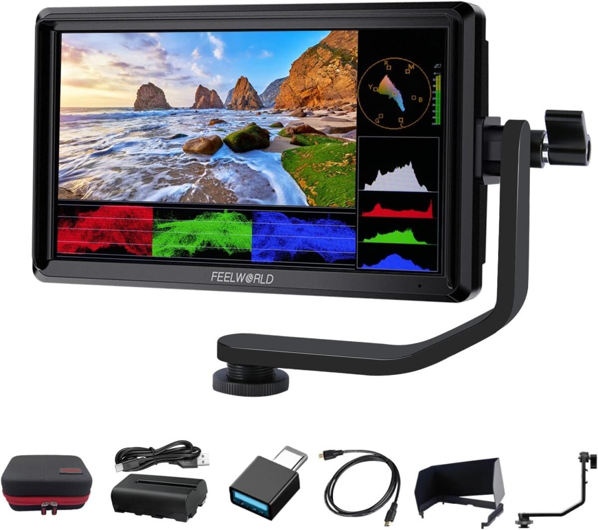 Feelworld s55 v3 6 inch dslr camera field monitor bundle fhd ips scr.jpg