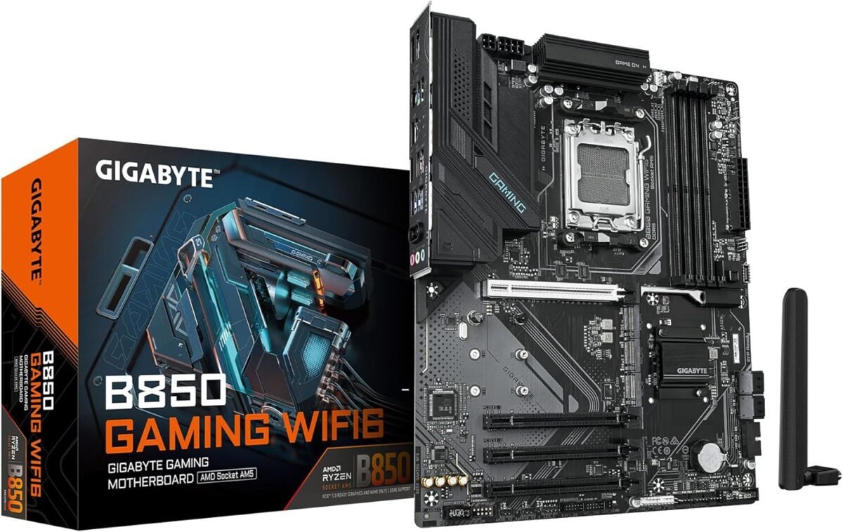 Gigabyte b850 gaming wifi6 amd am5 lga 1718 motherboard atx ddr5 3x.jpg