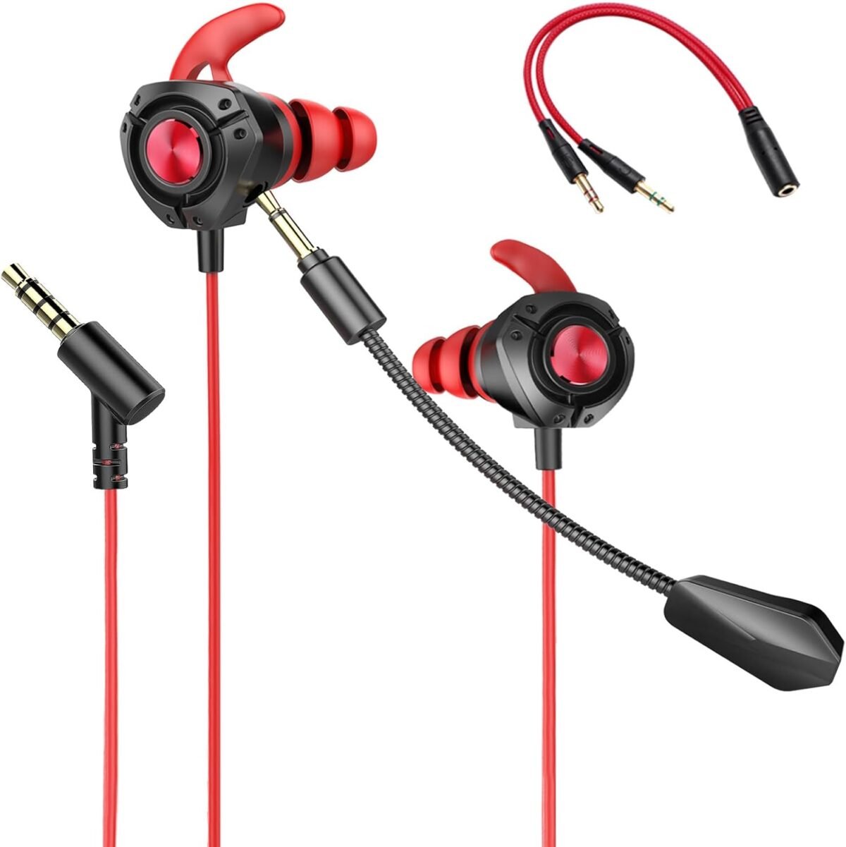 Gaming headset with microphone wired earbuds pc for ps4 ps5 xbox one p.jpg