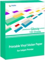 Gwybkq glossy printable vinyl sticker paper for inkjet printer 150 she.jpg