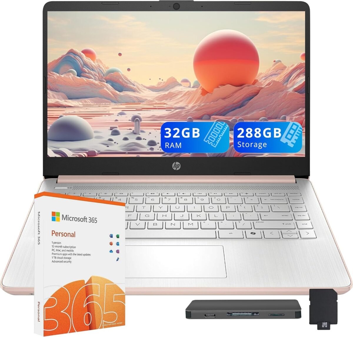 Hp flagship 14 hd studentbusiness laptop intel n150 cpubeats i3 11.jpg