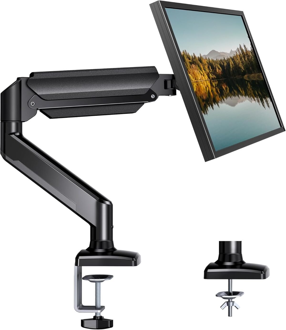 Huanuo single monitor arm 13 34 inch adjustable gas spring arm monit.jpg