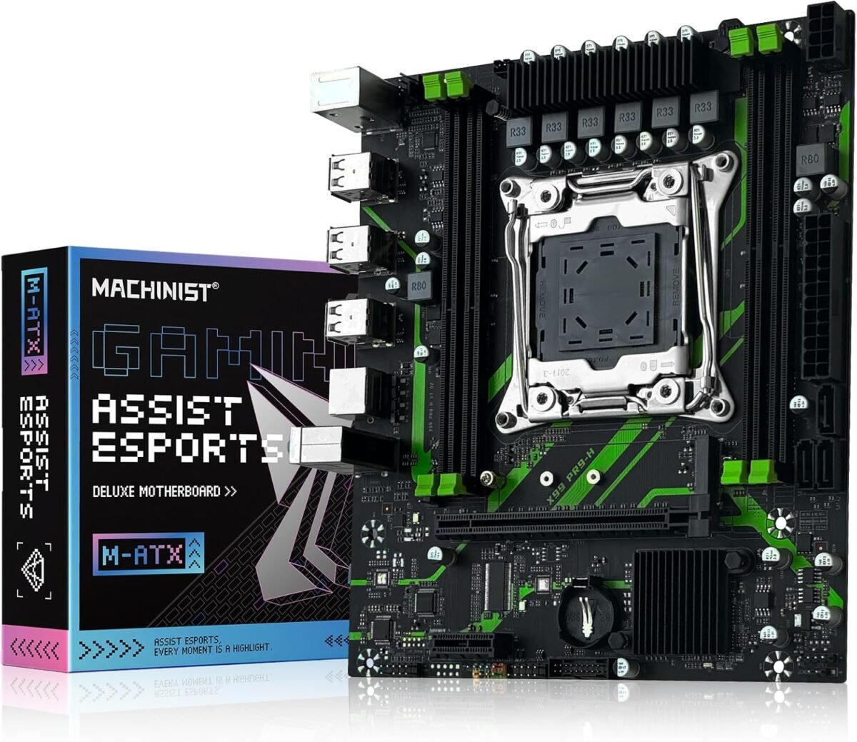 Machinisit lga 2011 3 motherboard x99 micro atx mainboard for intel xe.jpg